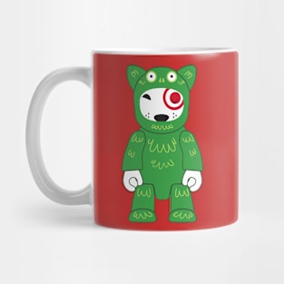 Funny Bullseye Dog Frog Team Member Mug